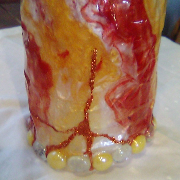 Made by Misty resin accent lamp - Picture 3 of 7